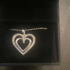Kay’s 1/10CT heart pendant. Never worn.